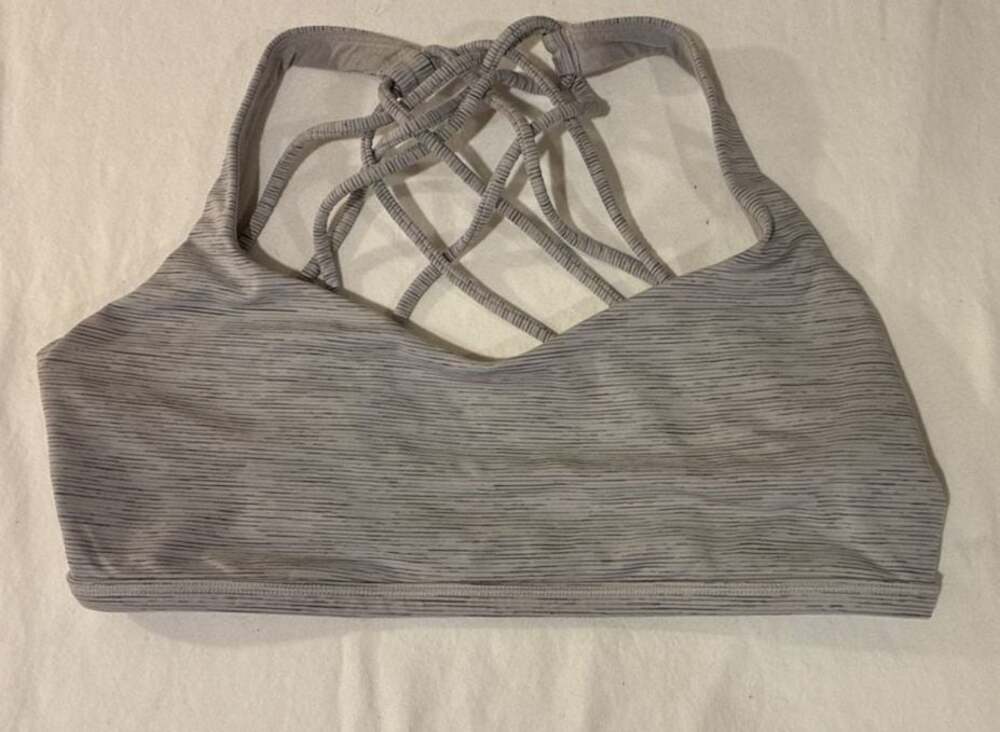 Lululemon Free To Be Wild Bra - Light Heather Gray